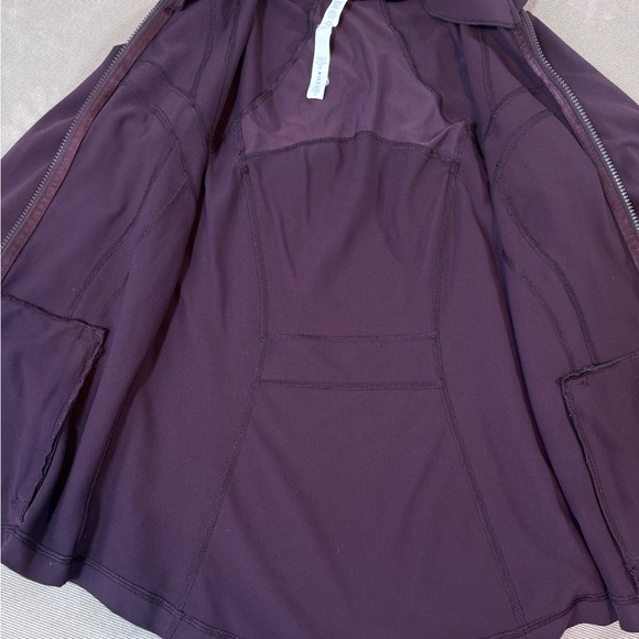 Lululemon Women’s Define Dark Purple Luon Full Zip Jacket Size 8 - Picture 7 of 16